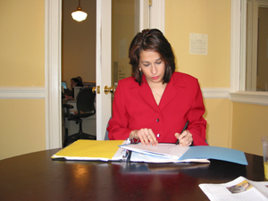 Deputy Mayor Carol Robles-Roman (Photo by Maurice Pinzon)