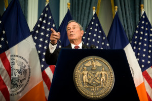 Mayor Michael R. Bloomberg. 12.2.13. Photo by Maurice Pinzon